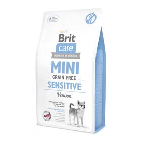 Корм сухий Brit Care Grain Free Mini Sensitive для собак мініатюрних порід з чутливим травленням з олениною 2 кг