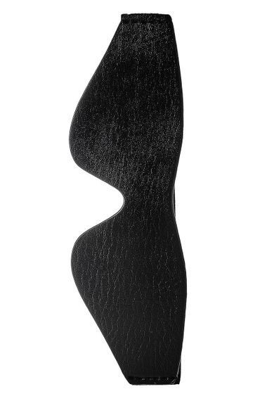 Маска на очі BLAZE BLINDFOLD WITH PAINTING EDGE BLACK Sex Aura | Зображення 2