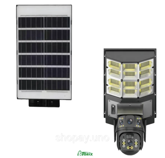 Уличная PTZ камера видеонаблюдения с LED-лампой и солнечной панелью SPM-XA01 | Зображення 5
