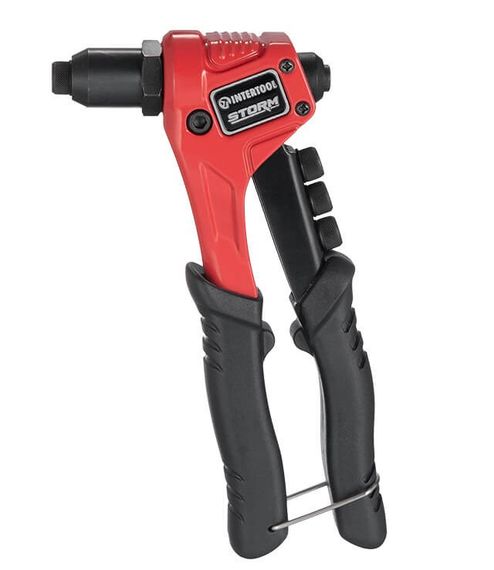 Пістолет заклепувальний ручний 200 мм, діаметр застосовуваної заклепки 2.4; 3.2; 4; 4.8 мм, Storm INTERTOOL RT-00151 | Зображення 7