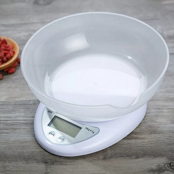 Торгові ваги електронні для зважування продуктів B05A 1г до 5кг, Кухонні ваги для харчових продуктів QE-22 | Зображення 8