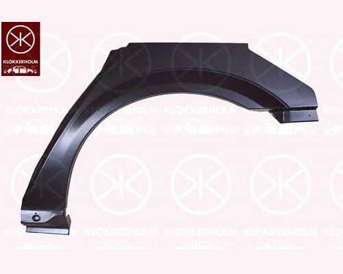 Арка задняя Opel Vectra C (02-05) ремчасть внешняя - левая