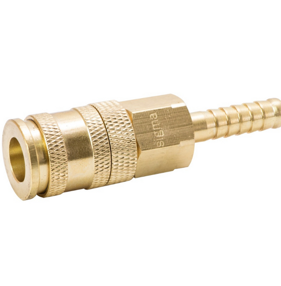 З'єднання швидкознімне посилене з фіксатором 8мм латунь Refine SIGMA 7021681 | Зображення 2