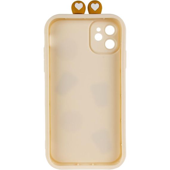 Чехол TPU Toys Case with Ears для Apple iPhone 12 (6.1") Sand | Зображення 2