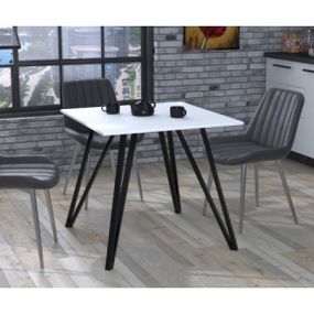 Стол обеденный Loft Design Лима 80-80 Лима 80-80 белый