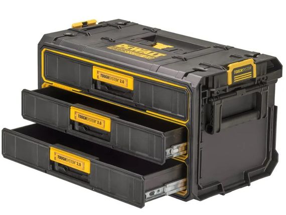 Ящик DeWalt TOUGHSYSTEM 2.0 модуль на 3 ящики (DWST08330-1) | Зображення 2