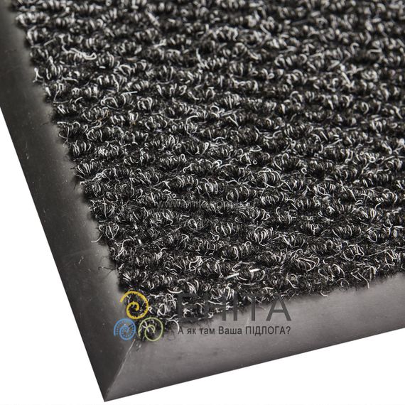 Грязезащитные коврики Houston Black  ширина 1.5 м