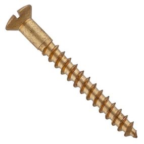 Шуруп, напівпотайна головка, DIN 95, латунь 6x60 уп 10 шт snapt
