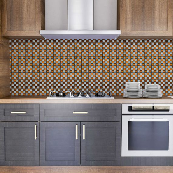 Мозаїка з декоративного скла 298х298х4,5мм SW-00002361 | Зображення 4