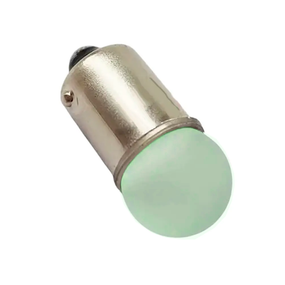 Автолампа светодиодная Terra BA9S, 2 smd 2835, 3D линза, 12 В, зеленая