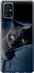 Чохол на Samsung Galaxy M31s M317F Димчастий кіт "825t-2055-2448"