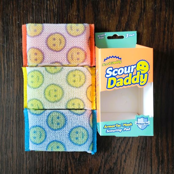 Губки кухонні 3шт Scour Daddy | Зображення 3