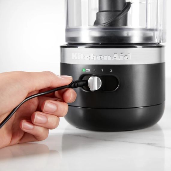 Кухонний комбайн KitchenAid бездротовий 5KFСB519EBM чорний матовий | Зображення 2