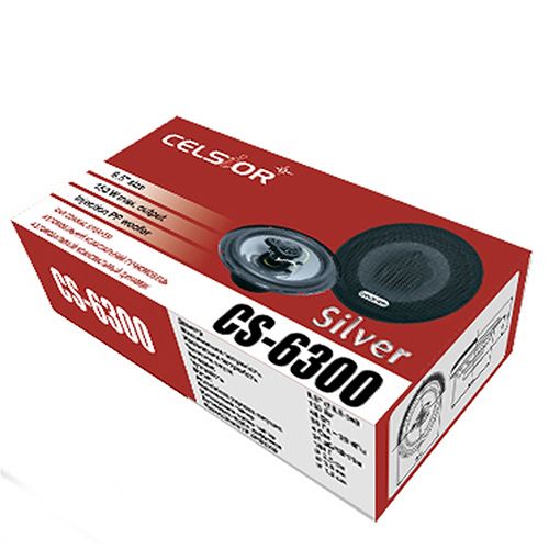 Celsior CS-6300 трисмугові динаміки. Серія "Silver" 6,5” (16,5см) | Зображення 1