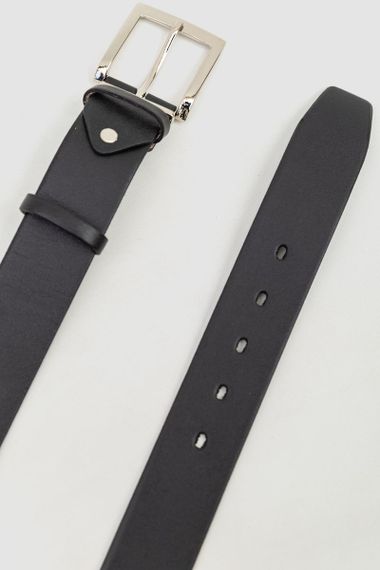 Ремінь чоловічий, колір чорний, 196R40U1W6-2 | Зображення 1