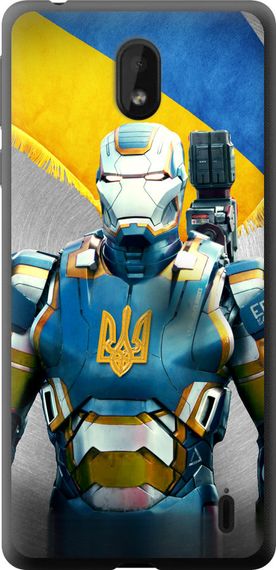 Чехол на Nokia 1 Plus Украинский киборг "980u-1677-17620"