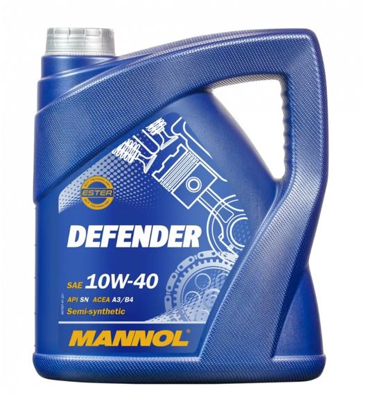 Моторна олива Mannol Defender 10w40 4л SN