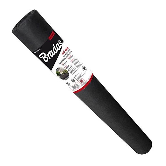 Агроволокно Bradas чорне 80 г/м² 0,8 x 50 м (AWB8008050)