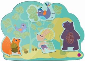 Oribel Настінна іграшка Oribel Veritiplay Веселий кролик та його друзі (OR800-90001)