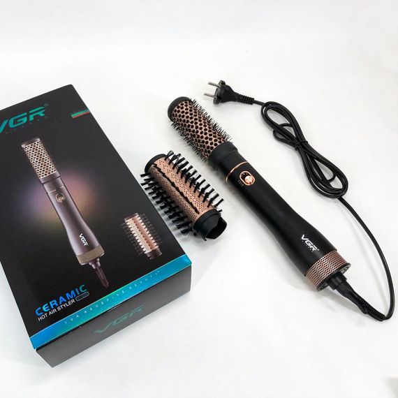 Стайлер для завивки VGR, Фен з режимом регулювання температури, Портативний фен для сушіння NR-50 | Зображення 8