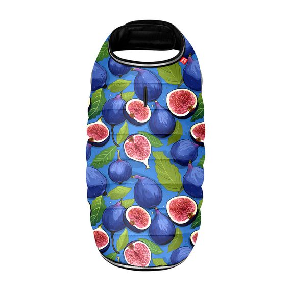 Курточка-накидка для собак WAUDOG Clothes, малюнок "Інжир", S, А 32 см, B 41-51 см, С 25-35 см | Зображення 2