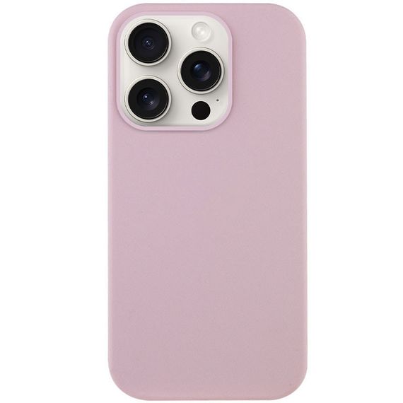 Чохол Silicone Case Full Protective (AA) NO LOGO для Apple iPhone 16 Pro Max (6.9") Рожевий / Chalk Pink
