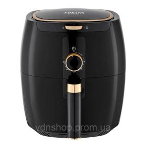 Аэрогриль-фритюрница Sokany SK-8027 на 6.5 литров 1300 Вт черная