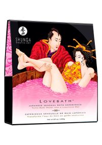 Гель для ванни Shunga LOVEBATH  650гр, робить воду ароматним желе зі SPA ефектом, Драконів фрукт