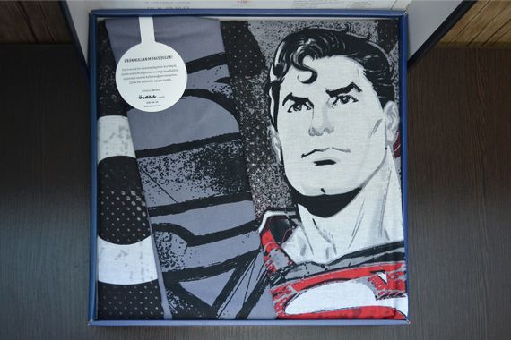 Постельное белье Ozdilek Ranforce 160х220 Superman Steel | Зображення 3