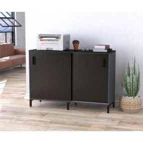 Тумба офисная Loft Design LS-1200-830 антрацит LS-1200-830 антрацит венге