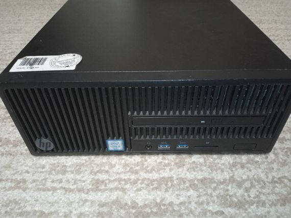 ПК HP 280 G2 SFF / Intel Core i3-6100 (2 (4) ядра по 3.7 GHz) / 4 GB DDR4 / 500 GB HDD / Intel HD Graphics 530 / DVD-ROM / Win 10 б/в | Зображення 1
