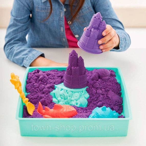 Набор песка для детского творчества - Kinetic Sand V2 Замок из песка | Зображення 6