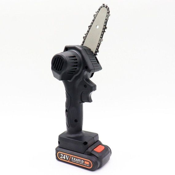 Акумуляторна ланцюгова міні пила + акумулятор 24V, LY-21 / Ручна пилка для обрізання дерев / Електропила | Зображення 2