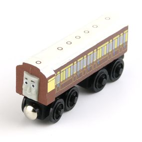 Дерев'яний вагон Oldslowcoach поїзд на магнітах з мультфільму Томас та його друзі