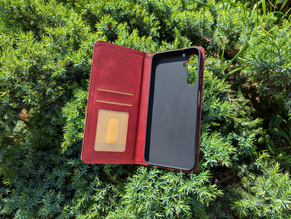 Шкіряний чохол книжка для Samsung A05s синій | Зображення 2