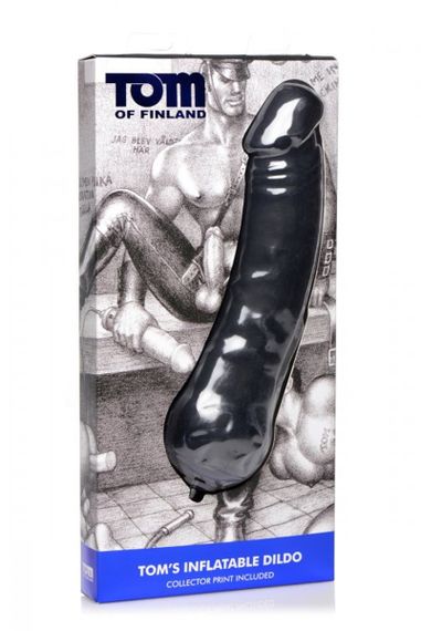 Фаллоимитатор с накачкой гигантский Tom of Finland Toms Inflatable XL Sex Aura | Зображення 4