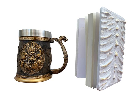 Подарунковий набір Кухоль 3D Скандинавські Боги та Блокнот 3D «Око Крижаного Хранителя» | Зображення 1