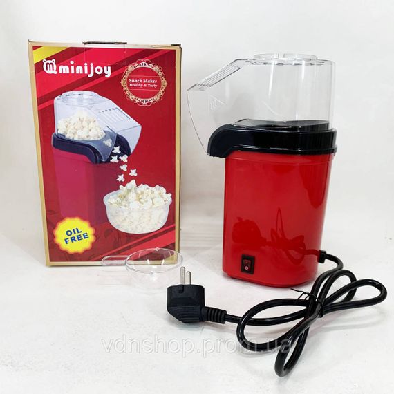 Апарат для виготовлення попкорну в домашніх умовах. Попкорниця. Relia Popcorn Maker XG-54 | Зображення 4