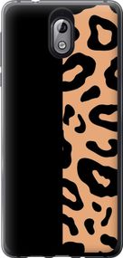 Чехол на Nokia 3.1 Пятна леопарда "4269u-1530-17620"