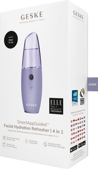 Зволожувач для шкіри обличчя GESKE Facial Hydration Refresher 4 in 1 purple | Зображення 7