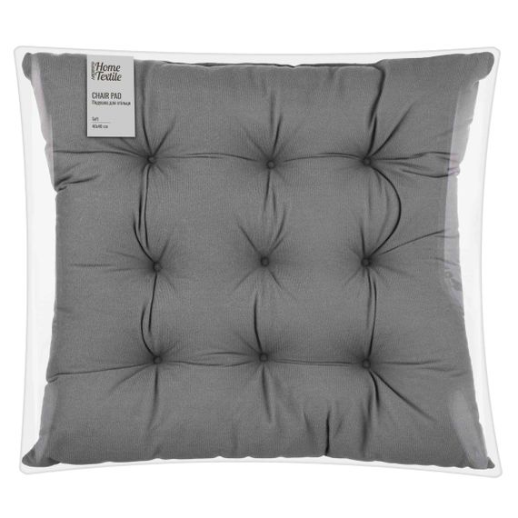 Подушка на стул Ardesto Soft ART03SG 40х40 см серая