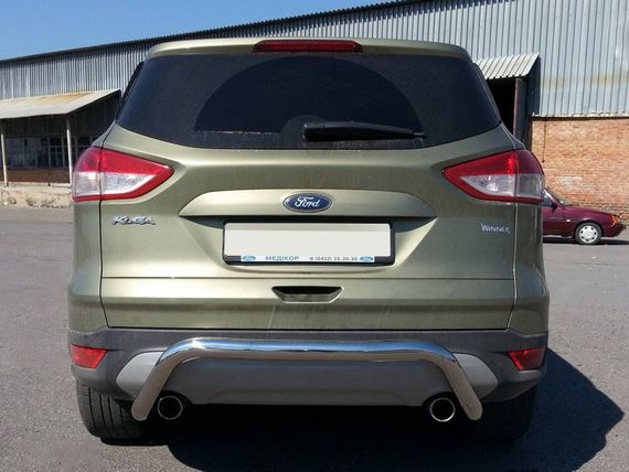 Задня дуга AK007 (нерж) для Ford Kuga/Escape 2013-2019 рр | Зображення 2