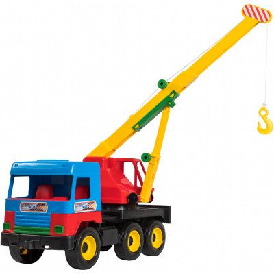 Спецтехника Tigres "Middle truck" кран желтый (39226) | Зображення 1