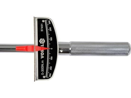 Ключ динамометричний 1/2  0-300 Nm VOREL-57451 | Зображення 1