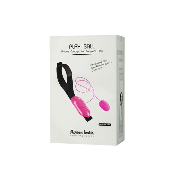 Виброяйце Adrien Lastic Playball для стимуляції точки А, з турборежимом, кріплення до ноги | Зображення 4
