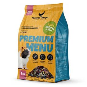 Корм для морських свинок Перлина Степу Premium Menu, 1 кг