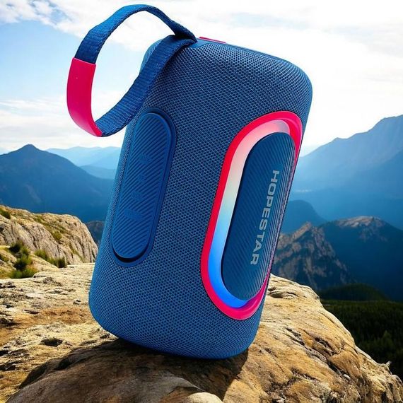 Bluetooth колонка Hopestar P69 20W Blue | Зображення 4