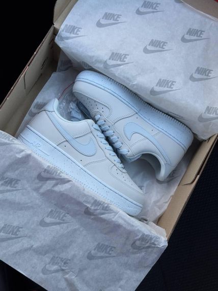 Жіночі кросівки Air Force 1 Grey Blue