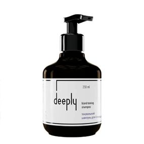 Тонувальний шампунь для блонду deeply blond toning shampoo (250 ml)