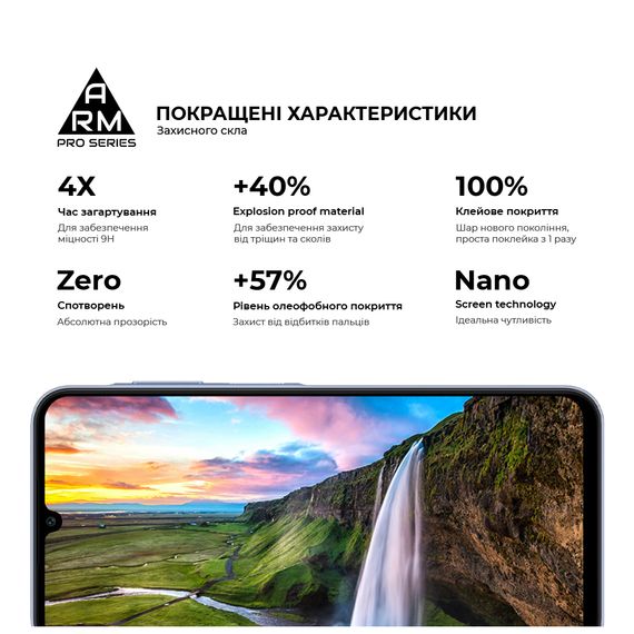 Скло захисне Armorstandart Pro Samsung A25 5G (A256) (ARM69582) | Зображення 4